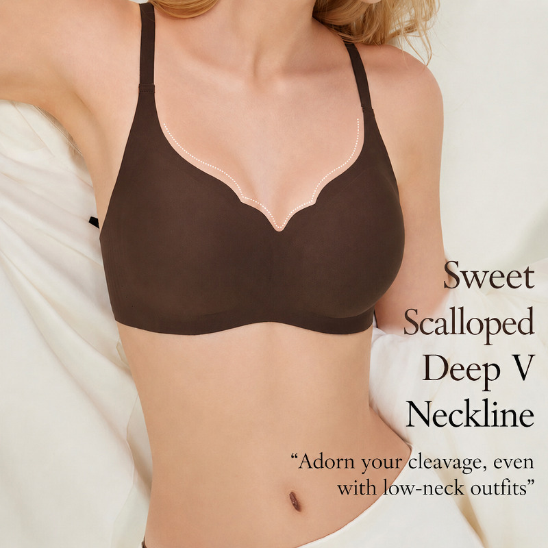 บราไร้โครงแบบดันทรง ทรงกลีบดอก - Full Coverage Bra บทวิจารณ์และราคา