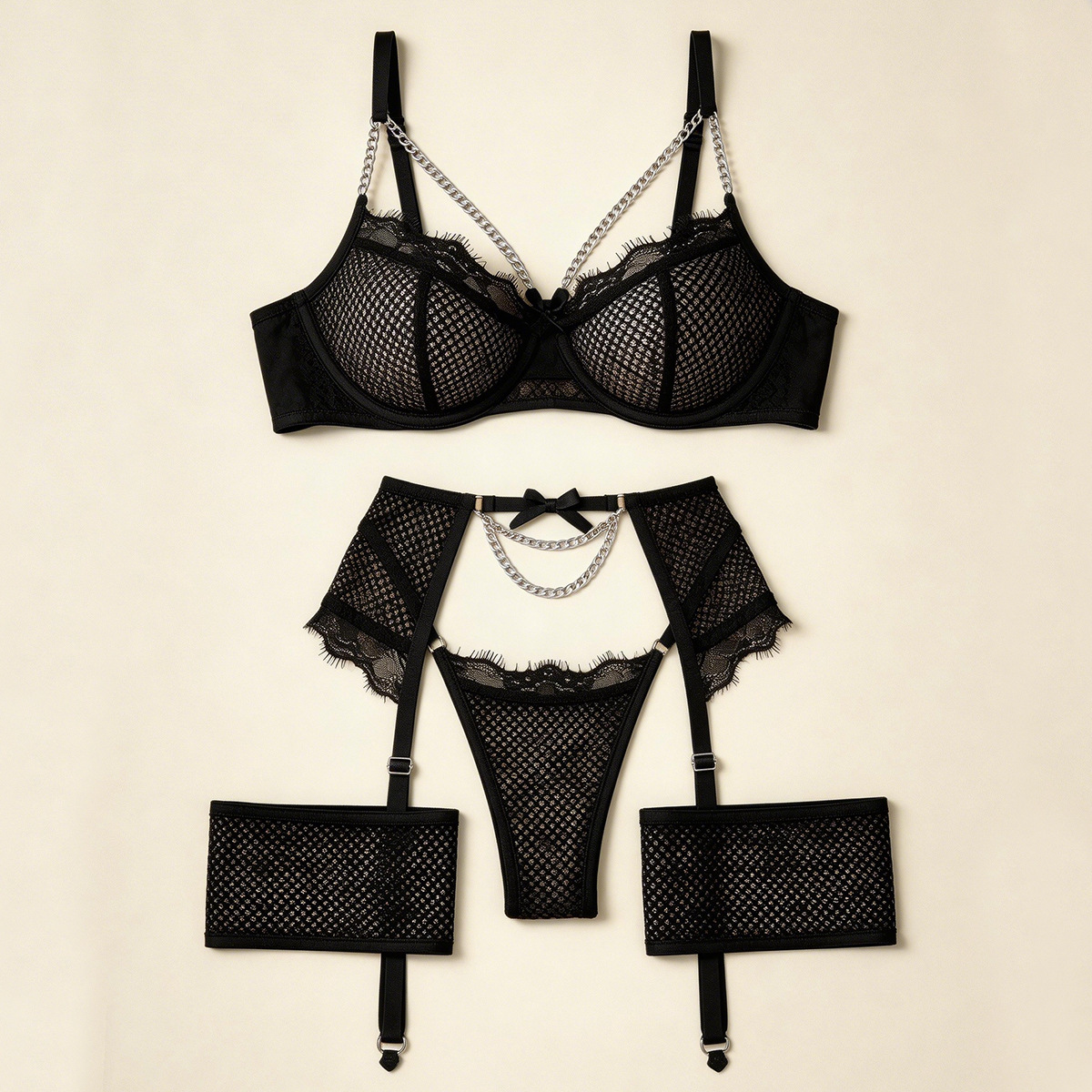 ชุดชั้นในเซ็กซี่ ดีไซน์ตาข่ายต - Sheer Mesh Bra บทวิจารณ์และราคา