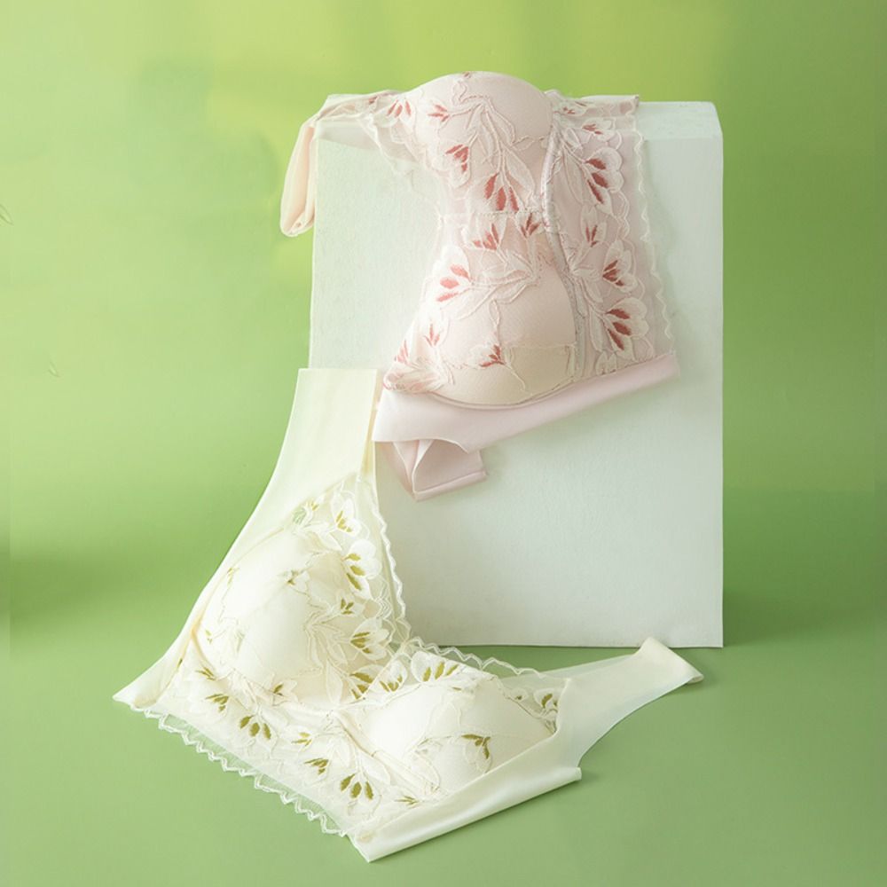 บราไร้โครงลูกไม้แฟชั่นพลัสไซส์ - Minimizer Bra Women บทวิจารณ์และราคา