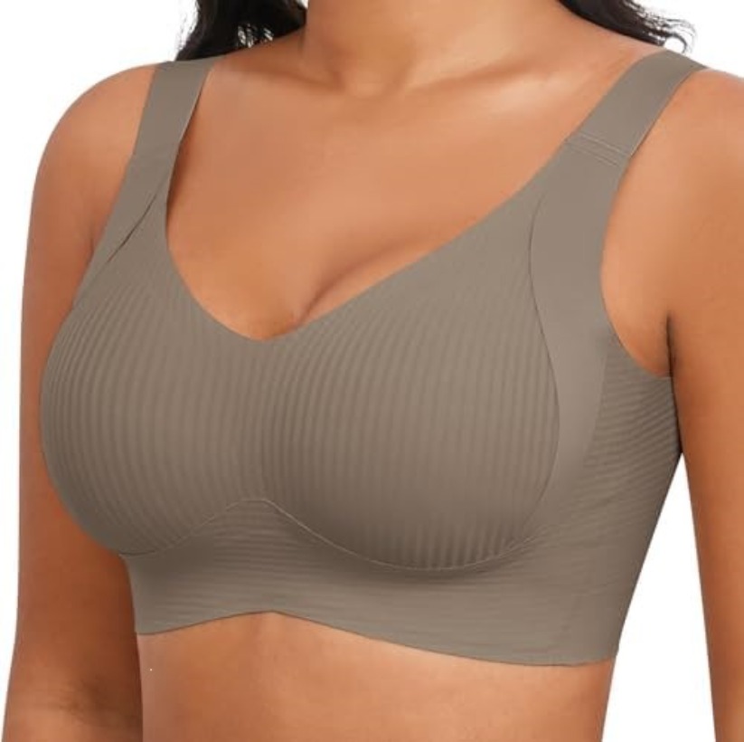 บราไร้โครงสำหรับผู้หญิง เนื้อเ - Full Coverage Bra บทวิจารณ์และราคา