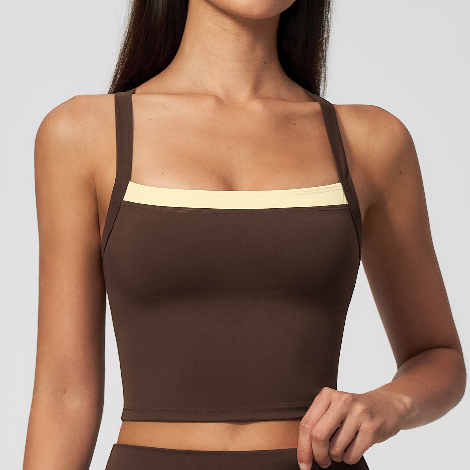 เสื้อกล้ามโยคะผู้หญิงแบบไขว้หล - Minimizer Bra Women บทวิจารณ์และราคา
