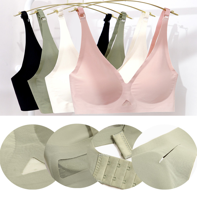 2 ชิ้น/เซ็ตไม่มีรอยต่อ Bras ผู - Mastectomy Bra Pocket บทวิจารณ์และราคา