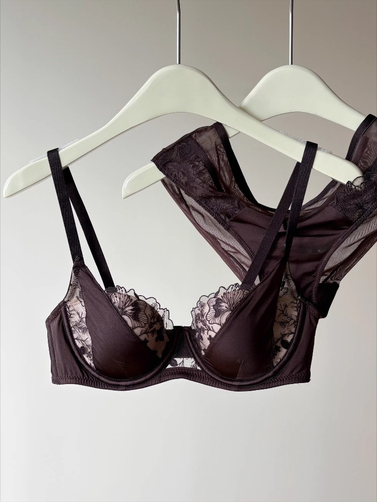 ชุดชั้นในเซ็กซี่ปักลายลูกไม้ฝร - Full Coverage Bra บทวิจารณ์และราคา