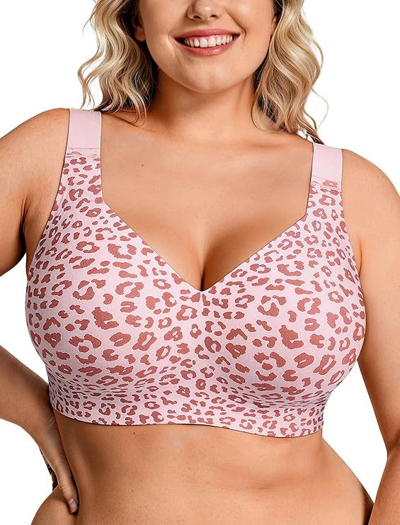 บราไร้สายสำหรับสาวพลัสไซส์ บรา - T Shirt Bra Seamless บทวิจารณ์และราคา